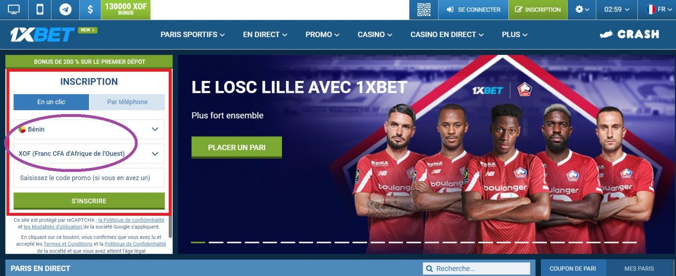 Comment obtenir le bonus Lucky Friday 1xBet ?